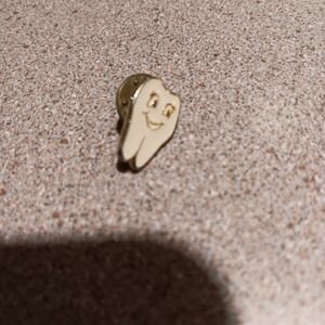 Tooth pin       dental profession  brooch